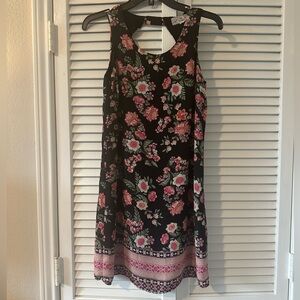 Pink Republic Sleeveless Floral Dress